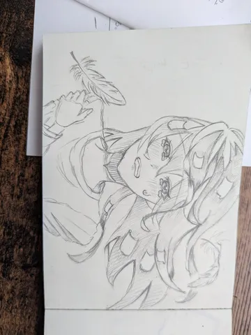 羽根と少女の物語