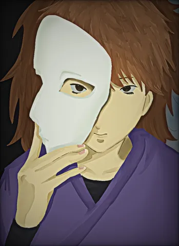 仮面が映す静かな世界