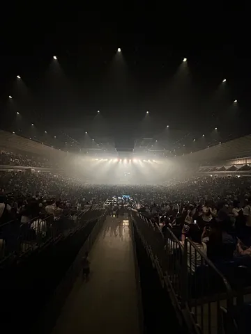光と影が織りなすスタジアムの熱狂