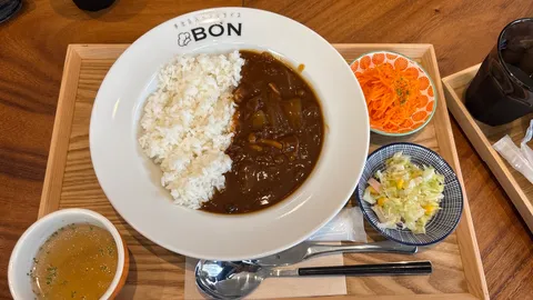 BONカレーでほっと一息