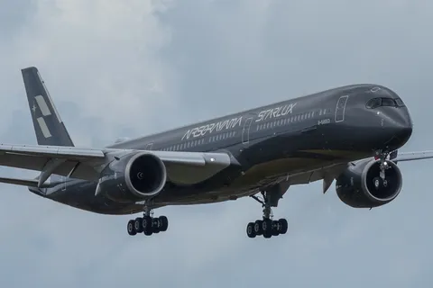 空飛ぶ黒い高級機