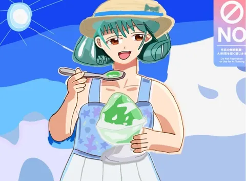 夏の涼風と緑のひと匙
