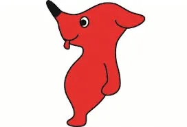 赤ずきんちゃん？の奇妙な踊り