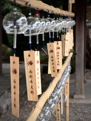 風鈴と短冊、夏の祈り