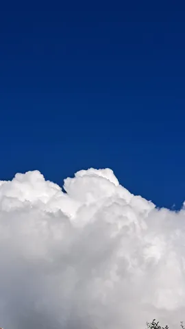 広がる青空と雲のキャンバス