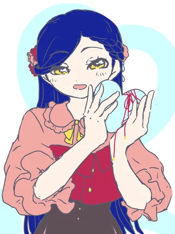 淡い光に包まれて