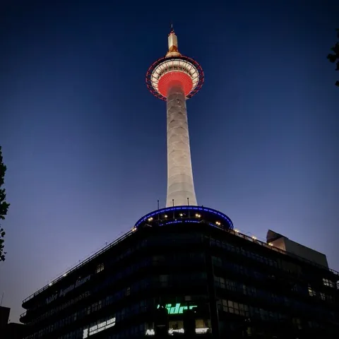 瑠璃色の夜に咲く塔