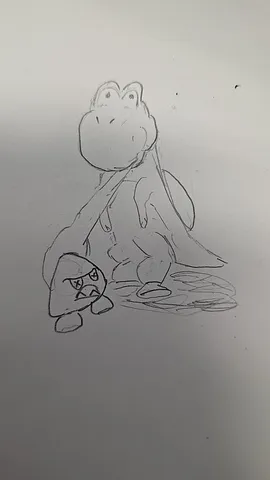 マリオの世界、一枚の絵に