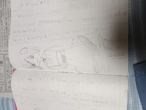 発見！メモ帳に描かれた物語