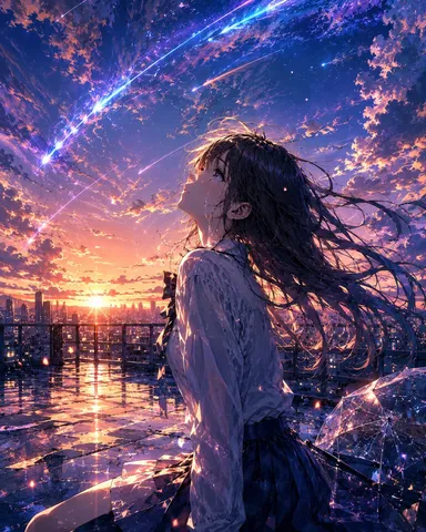 流れ星、お願い渋滞中？