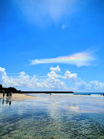 虹色のご褒美、夏の海。