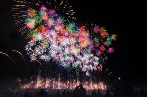 夜空いっぱいの光景