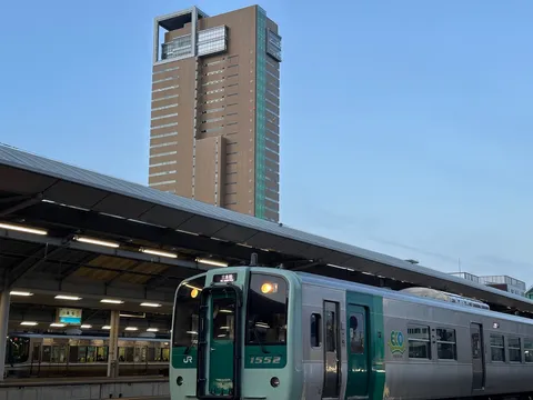 未来都市と日常の交差点