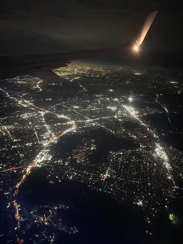 地上に広がる星空