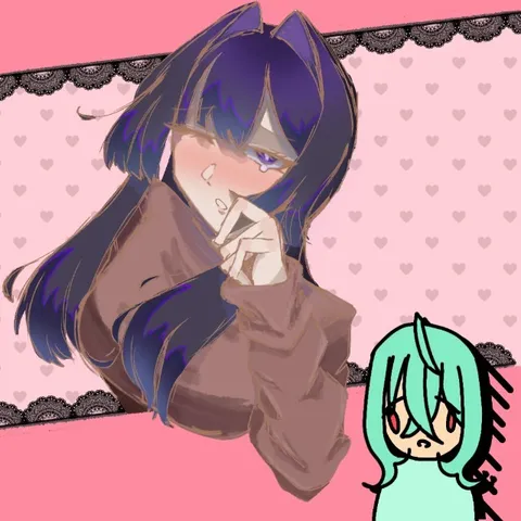 紫髪少女の憂鬱と小さな友人