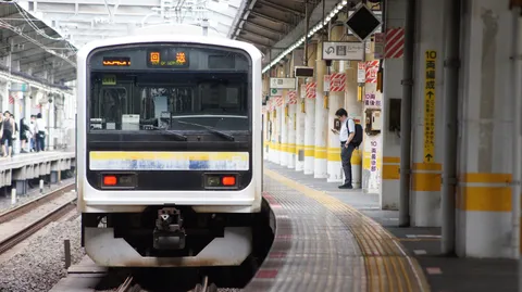 運行の合間の静けさ