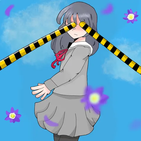 視界を遮る、鮮やかな色彩