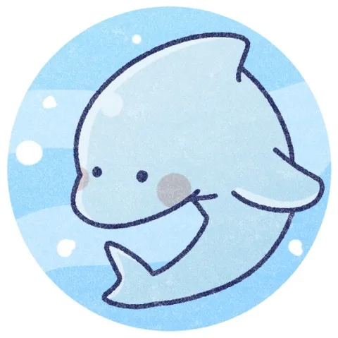 ぷかぷかイルカさん