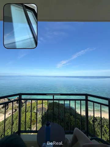 開放感あふれる海の眺め