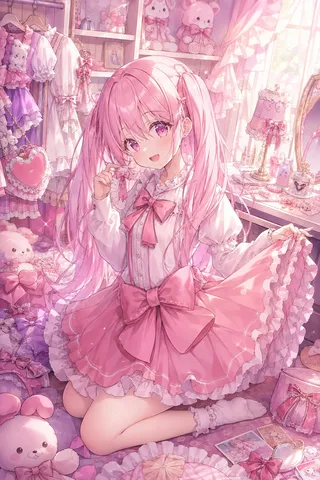甘くきらめくドールルーム