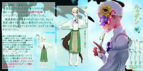 花咲く瞳の物語