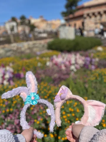 花園を彩る耳の風景