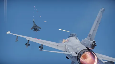 空を駆ける閃光