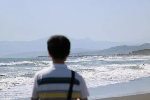水平線を見つめる時間