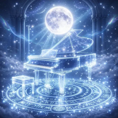 星空とピアノの幻想曲