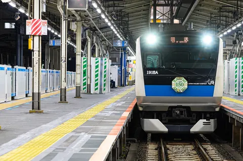 旅立ちを予感させる、駅の静寂
