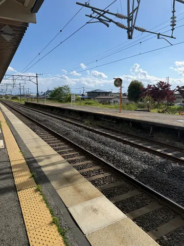 次の電車はいつ来るかな？