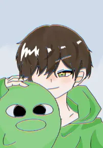 緑の相棒とクールな君