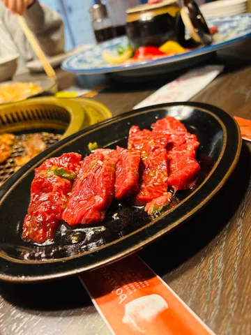 とろける赤身肉、至福の焼肉タイム