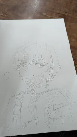 冬の息遣いを描くスケッチ