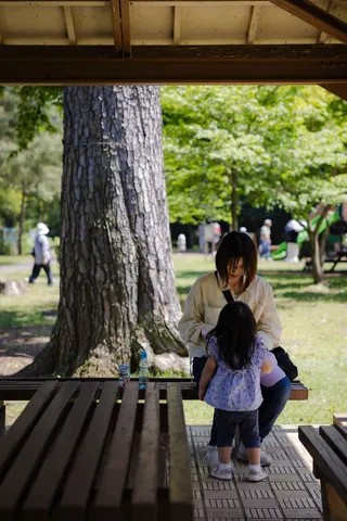木陰でひと休み