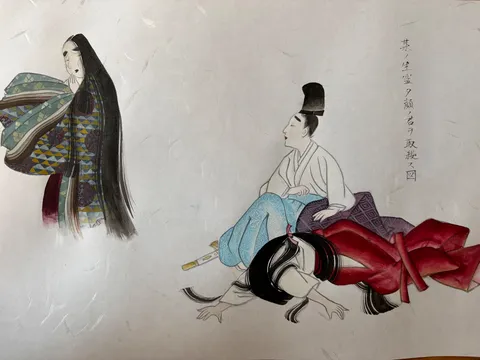 余白にひそむ絵巻の気配