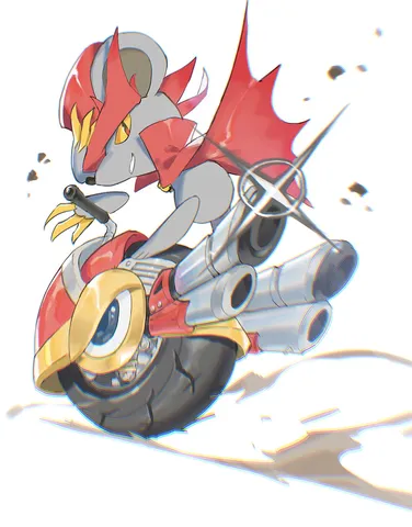 疾走するネズミの決戦