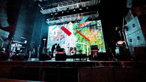 幻想的なライブの一瞬
