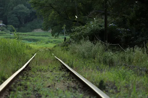 忘れられた線路道