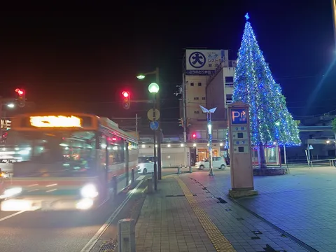 街灯りとクリスマスの誘惑