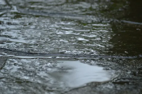 雨粒のきらめき