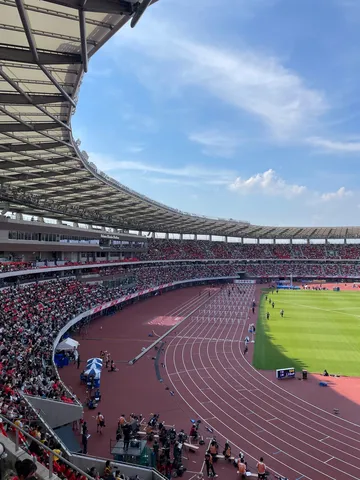スタジアムに響く鼓動