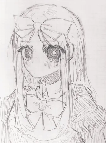 リボンが主役の瞳の世界