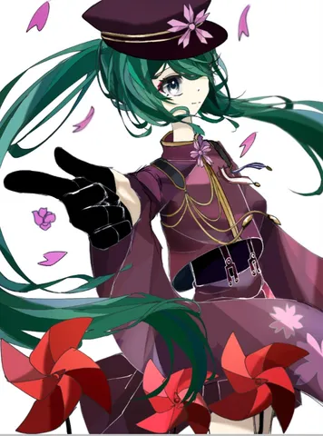 桜風、指差す夢