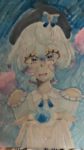 夢の中の青い世界