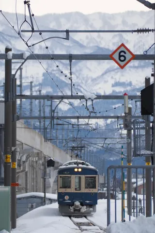 雪景色と「6」の秘密