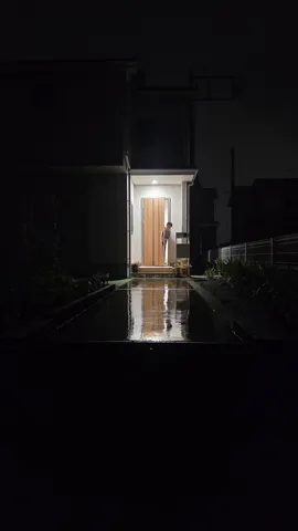 雨上がりの訪問者