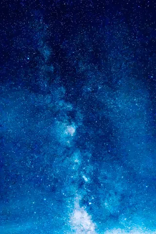 藍色の宇宙、星屑の道