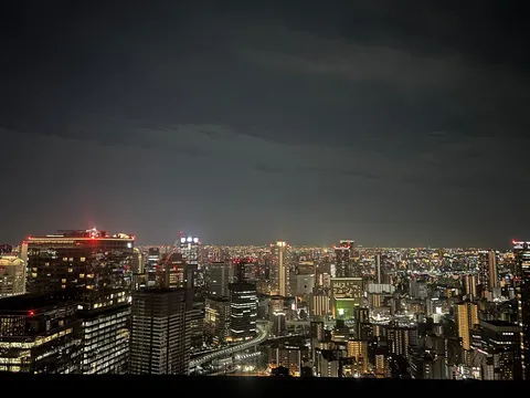 夜景はじける街の鼓動
