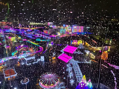 観覧車からの夜景